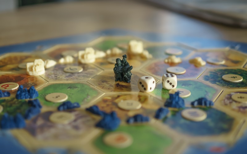 Board game mechanics and components